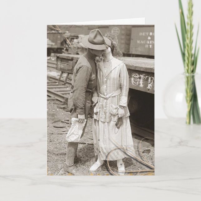 In der Liebe Valentinstag-Karte Feiertagskarte (Vorderseite)