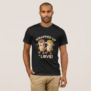In der Liebe verpackt: Burrito Duo T-Shirt