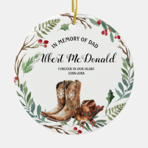 In der Liebe zum Gedächtnis der Familie halten Ges Keramik Ornament