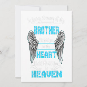 In der Liebe zum Gedächtnis meines Bruders halte i Ankündigung