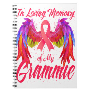 In der Liebe zur Erinnerung an meinen Grammy Wings Notizblock
