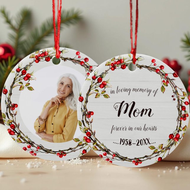 In der Liebe zur Mama | Gedenkstätte für rustikale Keramik Ornament (Von Creator hochgeladen)