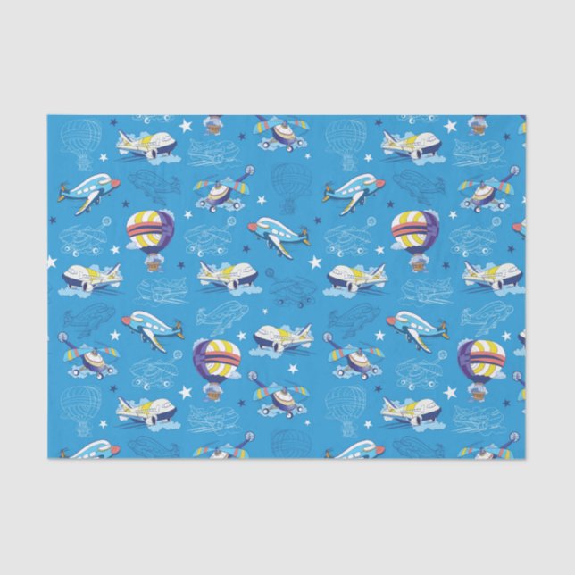 In der Luft Seidenpapier (Vorderseite)