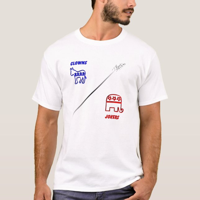In der Mitte stecken T-Shirt (Vorderseite)