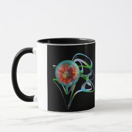 In der Mitte stecken Tasse