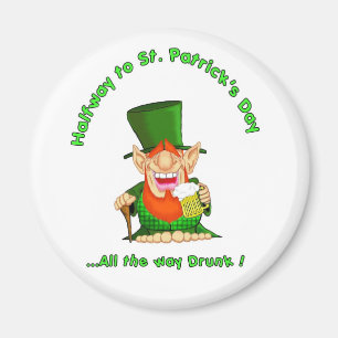In der Mitte zu St Patrick Tag Magnet