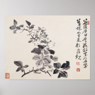 In der Nachahmung Xu Weis Plakats des Blumen-No.5 Poster