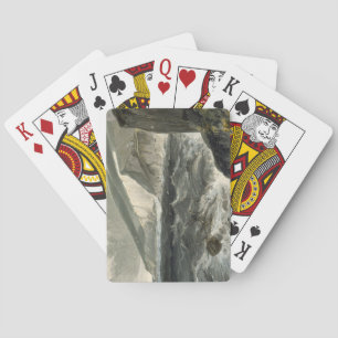 In der Nähe von Beachy Head, aus 'A Voyage Around Spielkarten