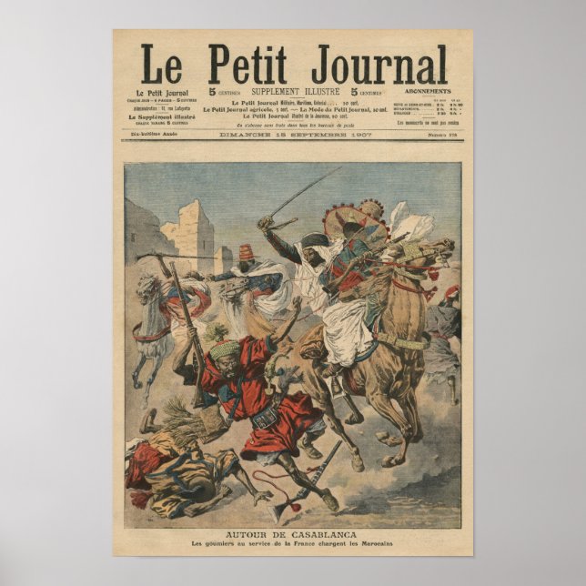 In der Nähe von Casablanca die Goumiers Poster (Vorne)