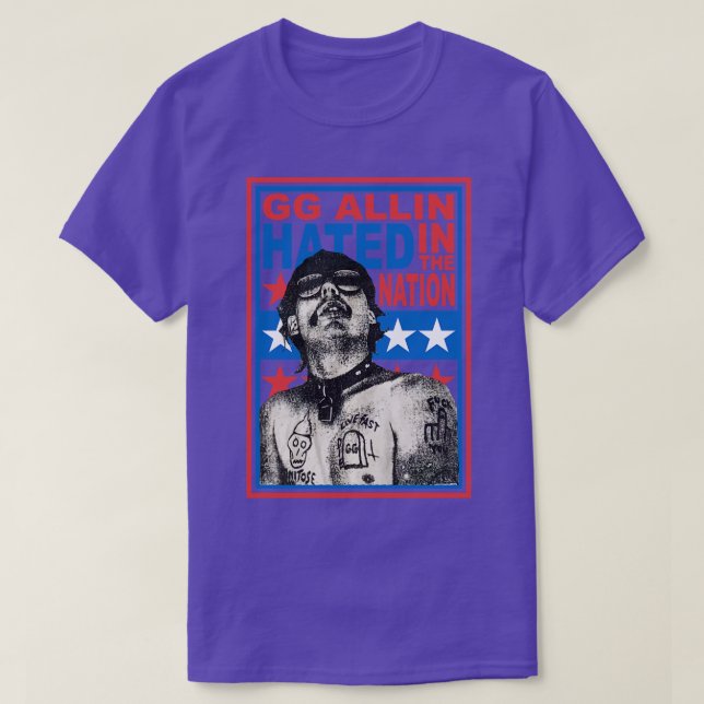 In der Nation gehasst T-Shirt (Design vorne)