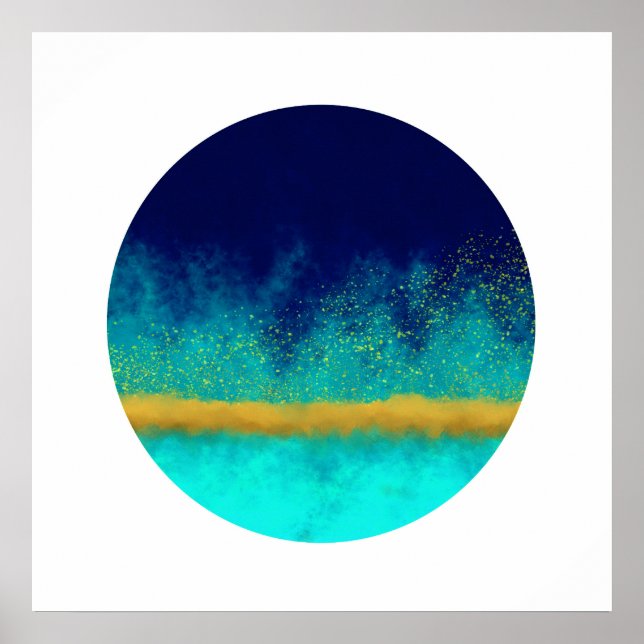 In der Nebel (Zen-Kreis) Poster (Vorne)