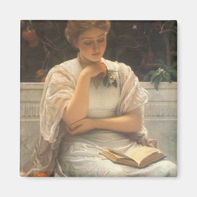 In der Orangerie von Charles Edward Perugini Magnet (Vorne)