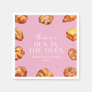 In der Ovenbrotdusche ist ein Bun. Serviette