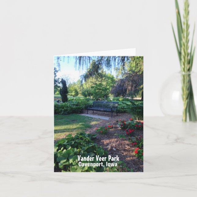 In der Park-Anmerkungs-Karte Karte (Vorderseite)