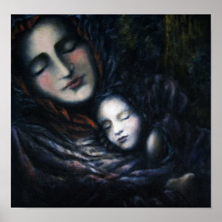 In der Quiet Card Stock Print Poster