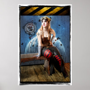 In der Raumfahrt Poster