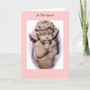 In der ruhigen Grußkarte Karte