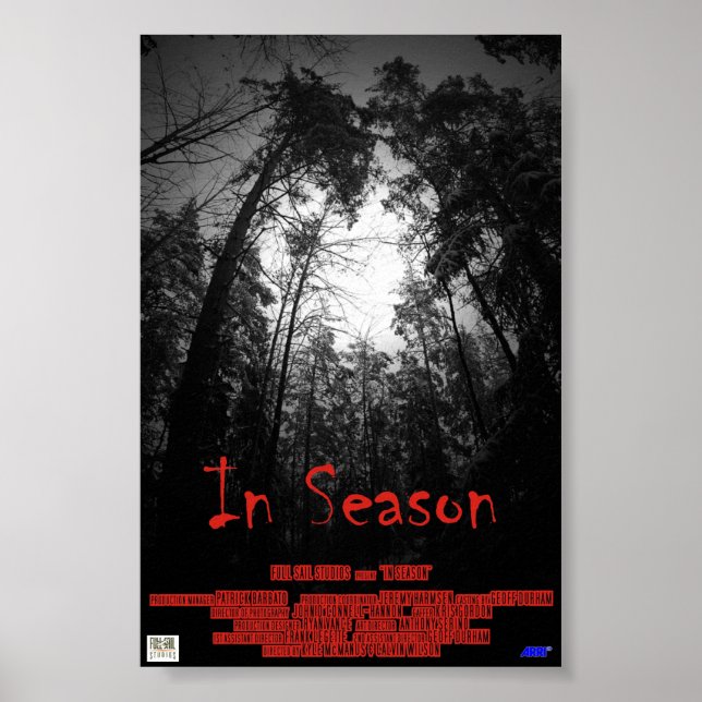 In der Saison Poster (Vorne)
