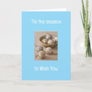 *IN DER SAISON* SEKULÄRE CHRISTMAS-KARTE FEIERTAGSKARTE