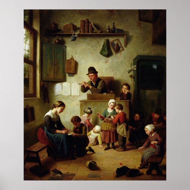 In der Schule Poster (Vorne)