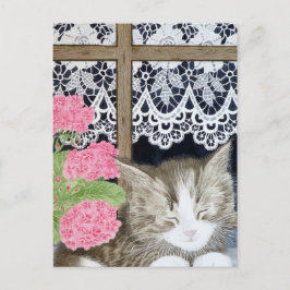 In der Sonne schneit Postkarte