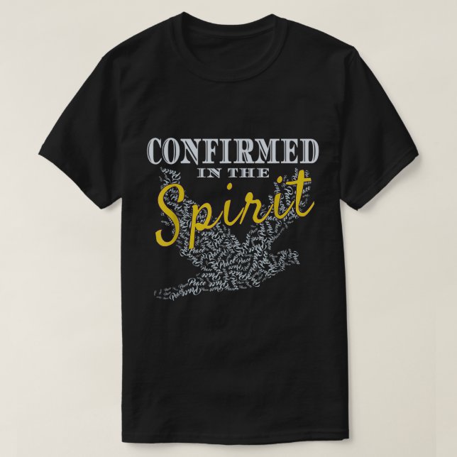 In der Spirit-Bestätigung bestätigt Peace Dove T- T-Shirt (Design vorne)