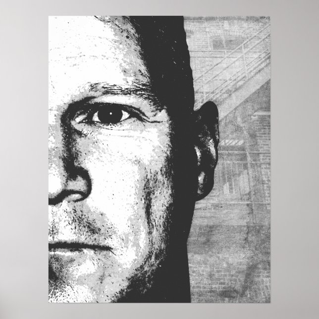 In der Stadt Poster (Vorne)