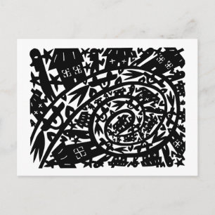 In der Stadt Postkarte