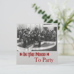 In der Stimmung Einladung