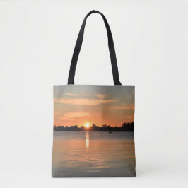 In der Sunset Tote Tasche gefangen
