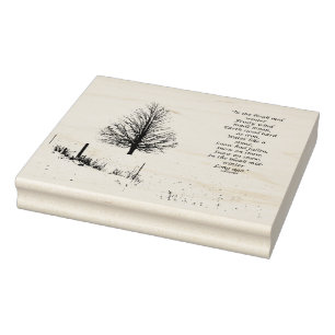 In der trostlosen Briefmarke der Winterkarte Gummistempel