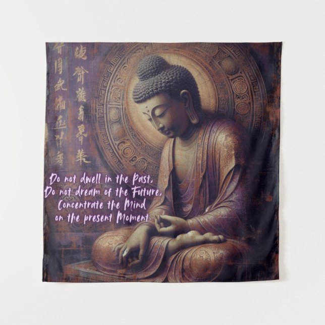 IN DER VERGANGENHEIT NICHT WOHNEN WANDTEPPICH (Vorderseite)