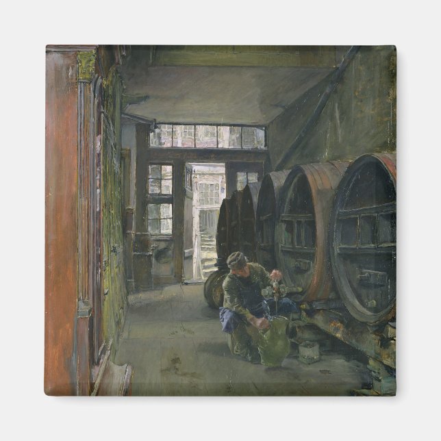 In der Vinegar-Fabrik in Hamburg, 1891 Magnet (Vorne)