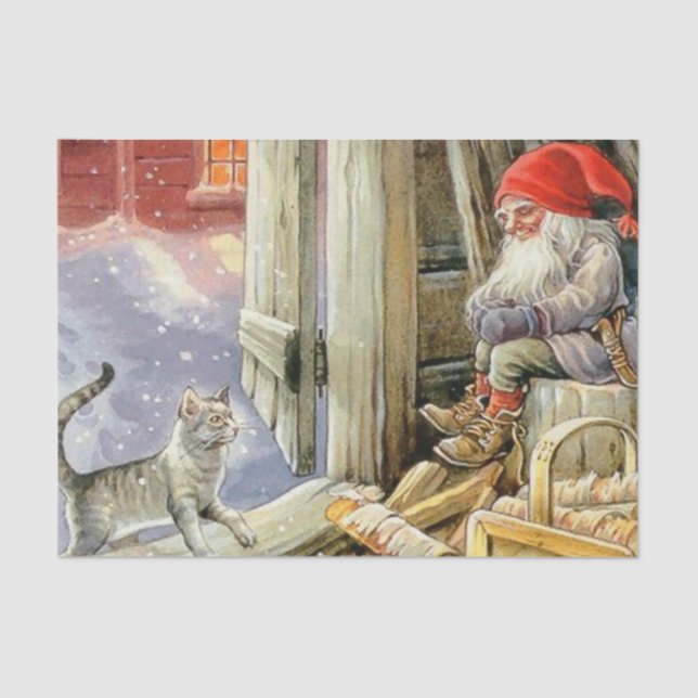 "In der Wüste" von Jenny Nystrom Seidenpapier (Vorderseite)