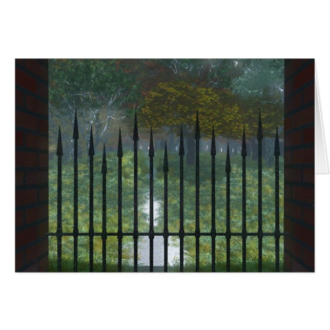 In die Alte Waldkarte (Vorderseite (Horizontal))