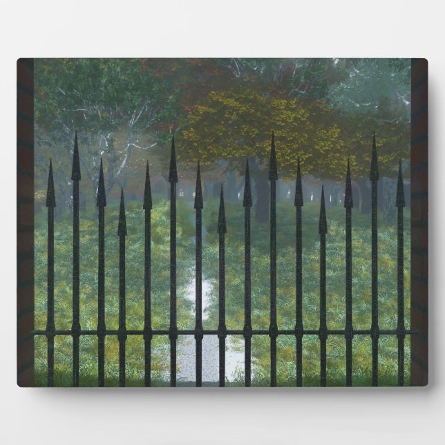 In die Altwaldstätte Foto Plaque Fotoplatte (Vorderseite)