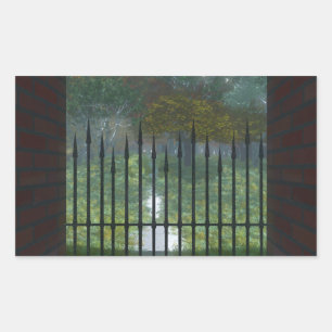 In die Aufkleber für den alten Wald