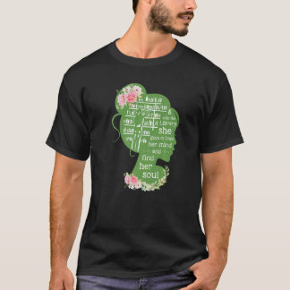 In die Bibliothek wird sie ihren Geist und ihren G T-Shirt