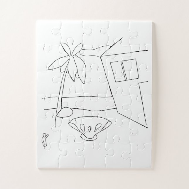 In die Erde Puzzle (Vertikal)