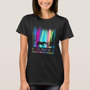 In die Finsternis gehe ich, um meinen Geist zu ver T-Shirt