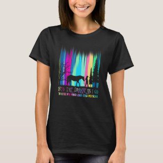 In die Finsternis gehe ich, um meinen Geist zu ver T-Shirt
