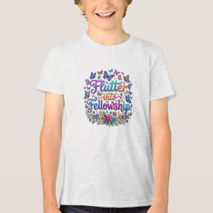 In die Gemeinschaft flattern Tri-Blend Shirt