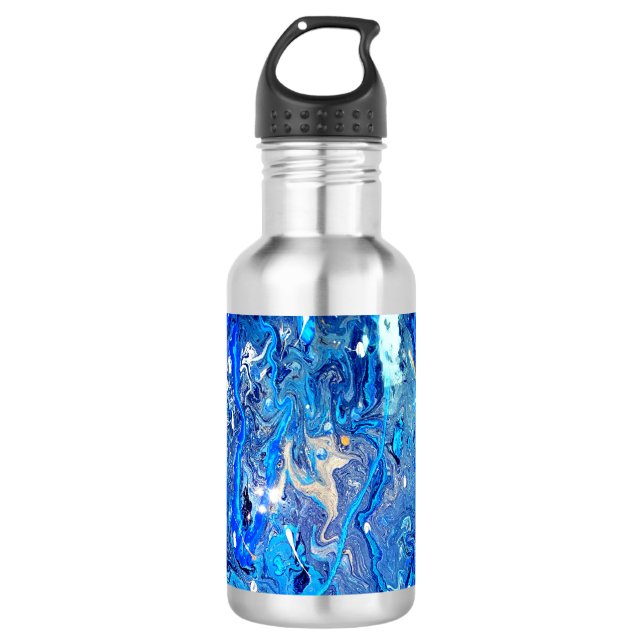 In die Himmel-Flasche Edelstahlflasche (Vorderseite)