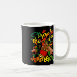 In die Juneteenth Afro Woman Black Girls Sn Kaffeetasse