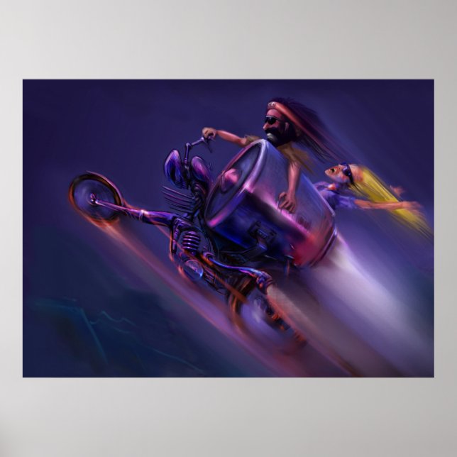 In die Nacht Poster (Vorne)