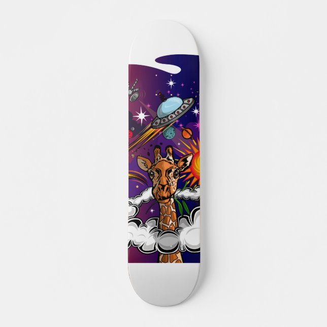 In die Sterne Skateboard (Vorne)