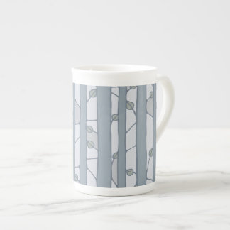 In die Tasse der China des grauen Knochens aus Hol