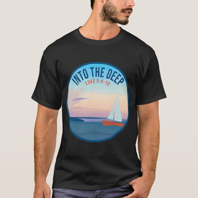 In die Tiefe T-Shirt (Vorderseite)