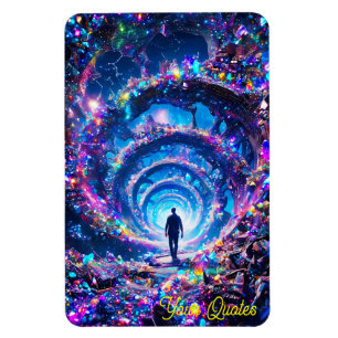 In die Unendlichkeit eintauchen - Mystischer Edels Magnet