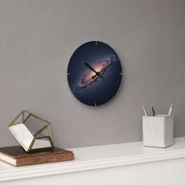 In die Universe Round Clock Runde Wanduhr